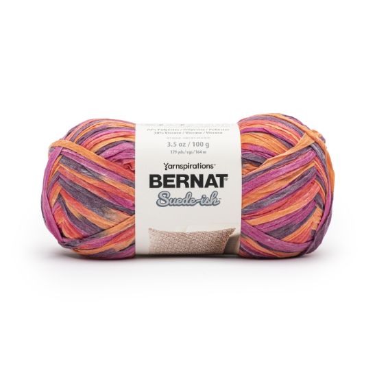 Picture of Bernat Suede-ish Yarn-Winter Blooms