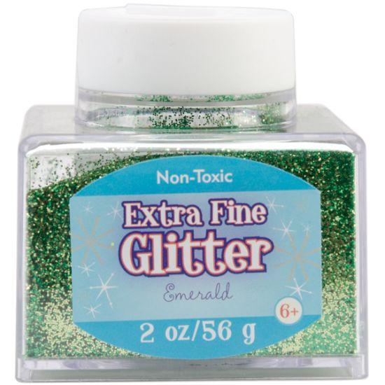 Picture of Extra Fine Glitter 2oz Emerald