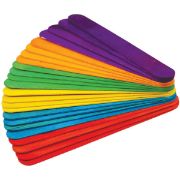 Picture of Extra Jumbo Craft Sticks Colored 7.875" 24/Pkg