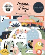 Picture of Carta Bella Cardstock Ephemera 33/Pkg-Frames & Tags, Here There And Everywhere