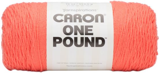 Picture of Caron One Pound Calming Collection Yarn Living Coral