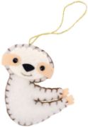 Picture of Fabric Editions Needle Creations Felt Ornament Kit  Sloth