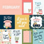 Picture of Day In The Life No. 2 Double-Sided Cardstock 12"X12"-February