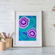 Picture of DecoArt Water Marbling Paint 2oz-Light Blue