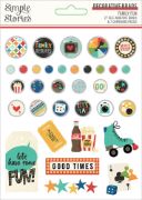 Picture of Family Fun Decorative Brads 