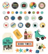 Picture of Family Fun Decorative Brads 