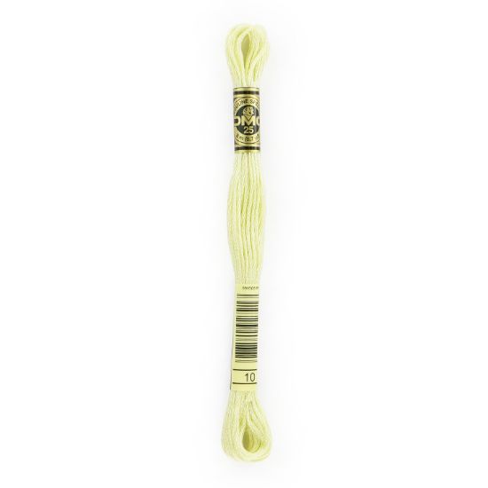 Picture of DMC 6-Strand Embroidery Cotton 8.7yd Very Light Tender Green