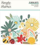 Picture of Full Bloom Bits & Pieces Die-Cuts 42/Pkg-Floral