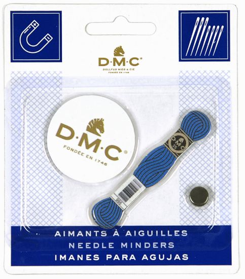Picture of DMC Magnetic Needle Minders 2/Pkg-DMC Logo and Skein