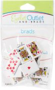 Picture of Eyelet Outlet Shape Brads 12/Pkg Card