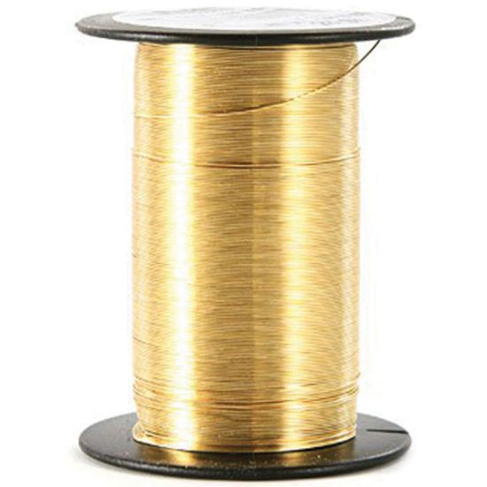 Picture of Craft Wire 28 Gauge 35yd Gold