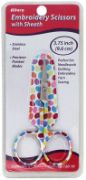 Picture of Allary Embroidery Scissors W/Leather Sheath 3.75"-Assorted Sweets