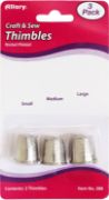 Picture of Allary Thimbles 3/Pkg Assorted Sizes