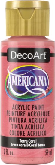 Picture of Americana Acrylic Paint 2oz Terra Coral - Opaque