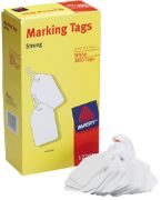 Picture of Avery® Medium-Weight White Marking Tags, 2 3/4 x 1 11/16, 1,000/Box