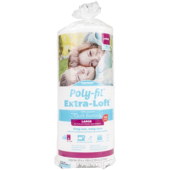 Picture of Extra-Loft Bonded Polyester Batting Queen Size 90"X108" FOB: MI