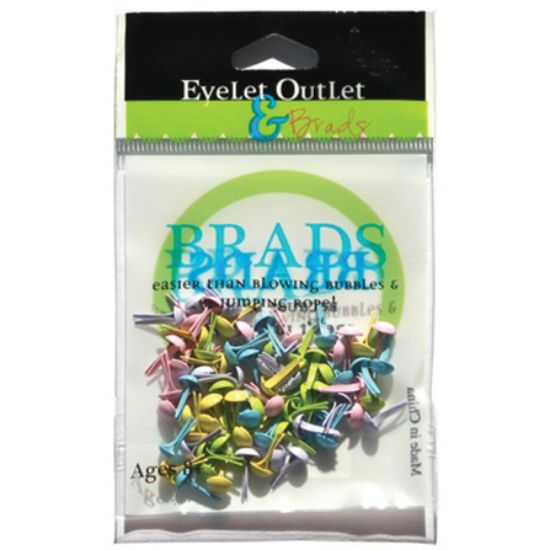 Picture of Eyelet Outlet Round Brads 4mm 70/Pkg Spring