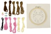 Picture of Fabric Editions Needle Creations Needle Punch Kit 6" Deer