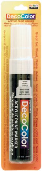 Picture of DecoColor Jumbo Acrylic Paint Marker White