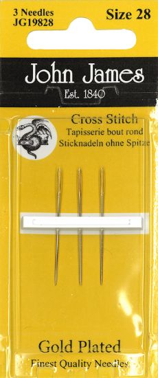 Picture of Gold Tapestry Hand Needles Size 28 3/Pkg
