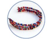 Picture of Craft Medley Glass Seed Bead Vials 3/Pkg-Blues