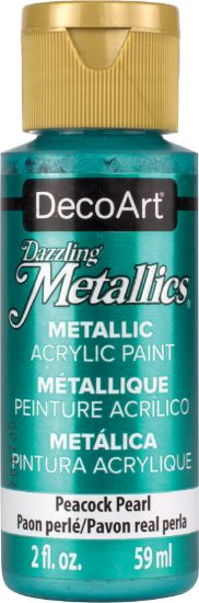 Picture of Dazzling Metallics Acrylic Paint 2oz Peacock Pearl