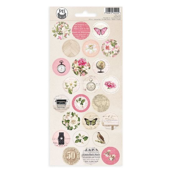Picture of Dear Love Cardstock Stickers 4"X9"-#03