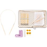 Picture of Carry C Interchangeable Bamboo Knitting Needle Long Set          