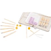Picture of Carry C Interchangeable Bamboo Knitting Needle Long Set          