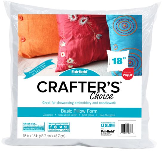 Picture of Fairfield Crafter's Choice Pillow Insert-18"X18"