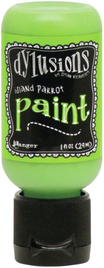 Picture of Dylusions Acrylic Paint 1oz Island Parrot