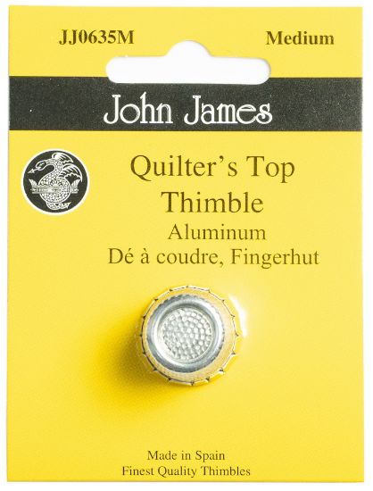 Picture of aluminum Crimp Top Thimble Medium Size 7