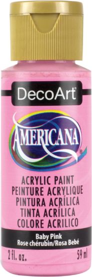 Picture of Americana Acrylic Paint 2oz Baby Pink - Opaque
