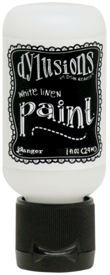 Picture of Dylusions Acrylic Paint 1oz White Linen