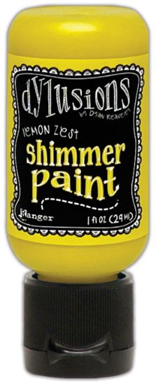 Picture of Dylusions Shimmer Paint 1oz-Lemon Zest