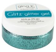 Picture of Gina K Designs Glitz Glitter Gel 2.3oz Turquoise Sea