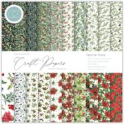 Picture of Craft Consortium Double-Sided Paper Pad 6"X6" 40/Pkg Festive Flora, 20 Designs