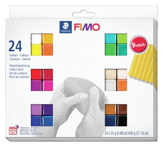 Picture of Fimo Professional Soft Polymer Clay 24/Pkg-Basic
