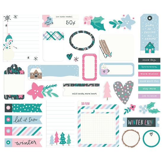Picture of Feelin' Frosty Bits & Pieces Die-Cuts 35/Pkg-Journal