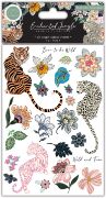 Picture of Craft Consortium Rub-On Transfers 2/Pkg-Enchanted Jungle