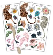 Picture of Craft Consortium Rub-On Transfers 2/Pkg-Enchanted Jungle