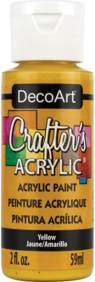 Picture of Crafter's Acrylic All-Purpose Paint 2oz Yellow