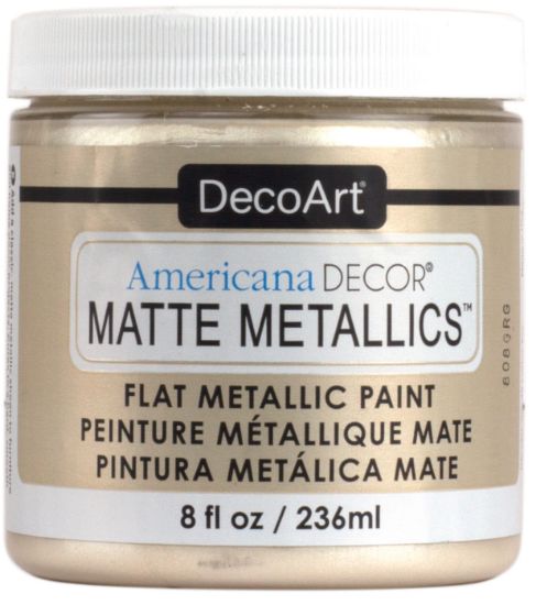 Picture of Americana Decor Matte Metallics 8oz Ivory Pearl