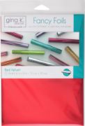 Picture of Gina K Designs Deco Foil 6"X8" 12/Pkg Red Velvet