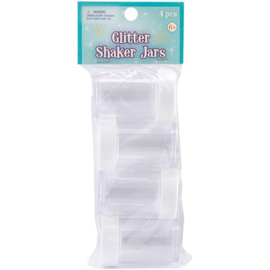 Picture of Glitter Shaker Jars 2" 4/Pkg  