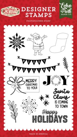 Picture of Echo Park Stamps-To You Tag