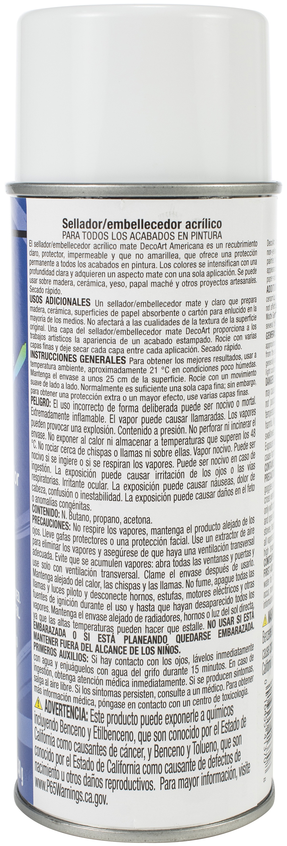 Americana Acrylic Sealer/Finish Aerosol Spray 12oz Matte