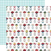 Picture of Farmer's Market Double-Sided Cardstock 12"X12" Produce Scale