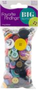 Picture of Favorite Findings Big Bag Of Buttons Multicolor 4oz