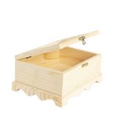 Picture of CousinDIY Unfinished Wood Frame Box 6.5"x4.8"x2.8"